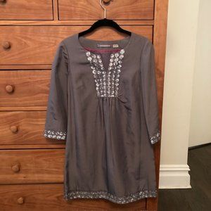 LImited Edition Boden Silk Sequin Shift Dress - size 2